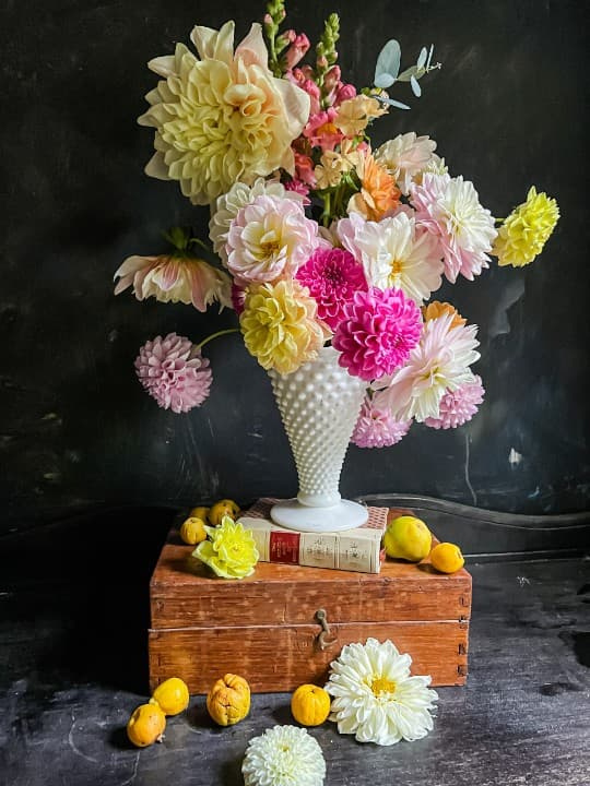 Florist In Sooke BC Flower Arrangement by Oh My Darlin' Example